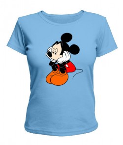 Женская футболка Микки Маус Вариант №2