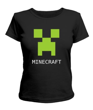 Жіноча футболка Minecraft