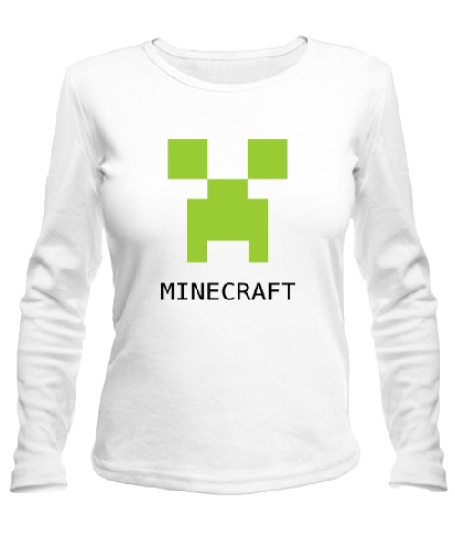 Жіночий лонгслів Minecraft