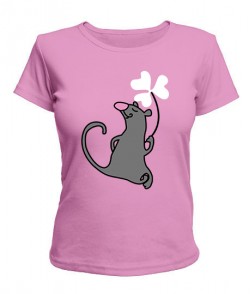 Женская футболка Мышки