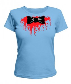 Женская футболка Кровавая бабочка