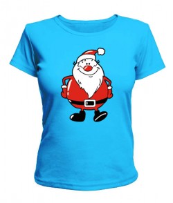 Женская футболка Дед Морозик