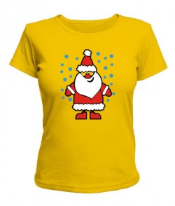 Женская футболка Дедушка Морозик