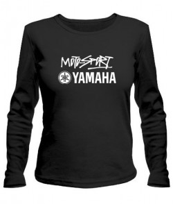 Женский лонгслив Мото-спорт Ямаха (Moto-sport Yamaha)