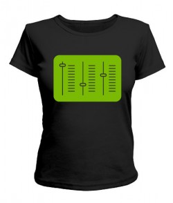 Женская футболка Настройка звука