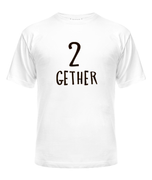 Чоловіча футболка 2GETHER