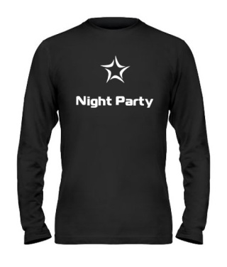 Мужской Лонгслив Night party