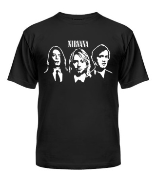 Мужская Футболка Nirvana Вариант №2