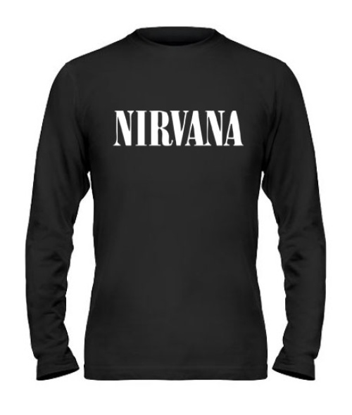 Чоловічий лонгслів Nirvana