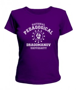 Жіноча футболка НПУ ім. М. Драгоманова