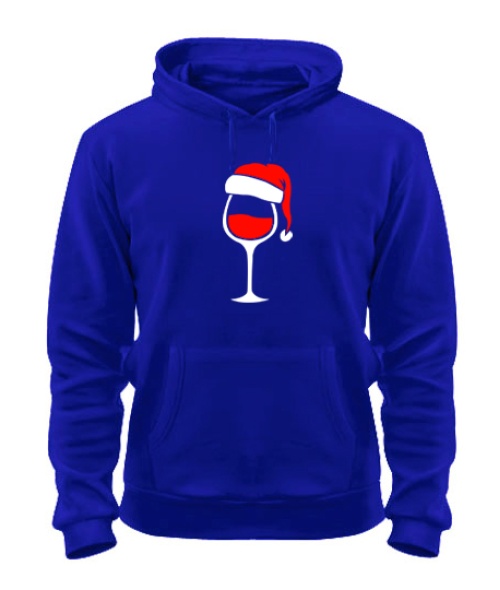 Толстовка-худи Новогодний Бокал
