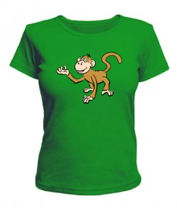 Жіноча футболка Мавпа №6