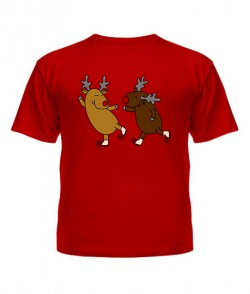 Дитяча футболка Веселі оленята