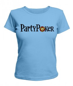 Жіноча футболка Party Poker