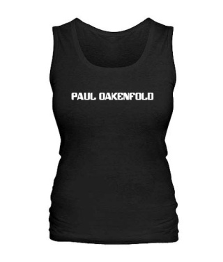 Женская майка Paul Oakenfold