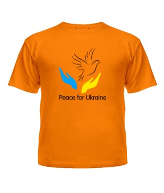 Футболка детская Peace for Ukraine