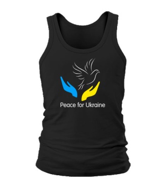 Мужская Майка Peace for Ukraine