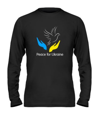 Чоловічий лонгслів Peace for Ukraine