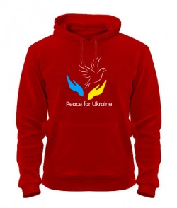 Толстовка-худі Peace for Ukraine