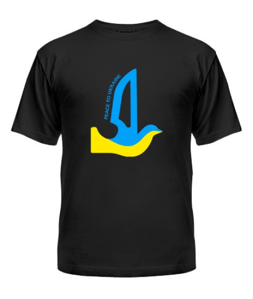 Чоловіча футболка Peace to Ukraine