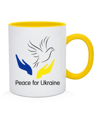 Чашка Peace for Ukraine