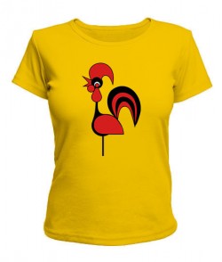 Жіноча футболка Вогняний півень