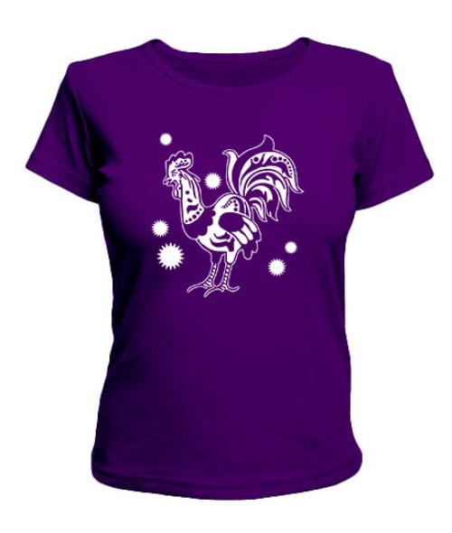 Жіноча футболка Рік півня