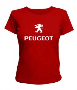 Женская футболка Пежо (Peugeot)