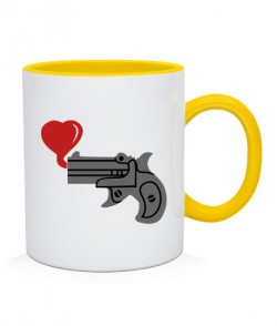 Чашка Пистолет любви