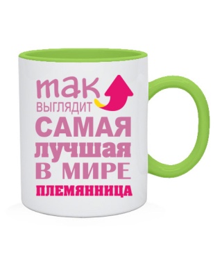 Чашка Самая лучшая племянница