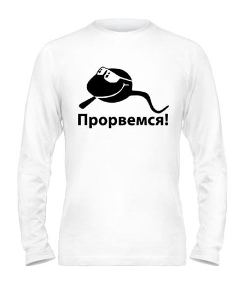 Чоловічий лонгслів Прорвемося