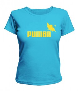 Женская футболка Pumba