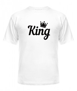Чоловіча футболка KING (для нього)