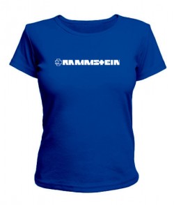 Женская футболка Rammstein