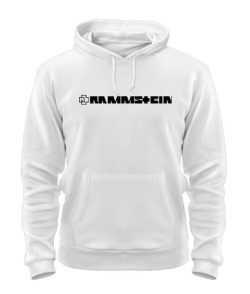 Толстовка-худі (Білий S) Rammstein