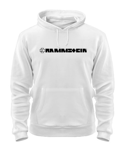 Толстовка-худі (Білий S) Rammstein