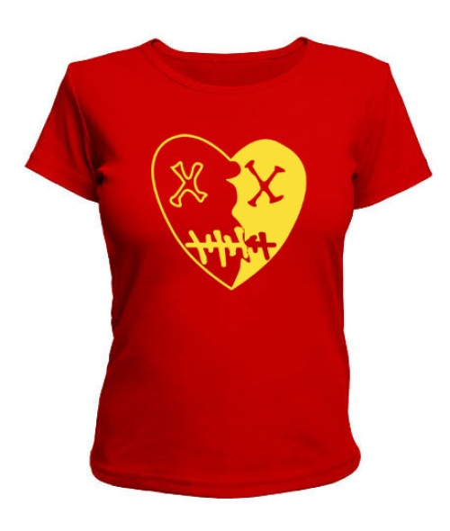 Жіноча футболка Поранене серце