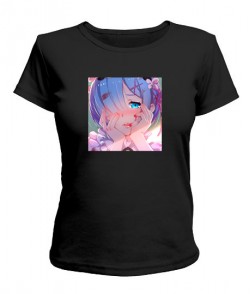 Женская футболка Rem anime