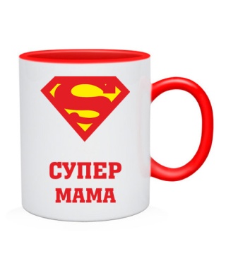 Чашка Супер мама