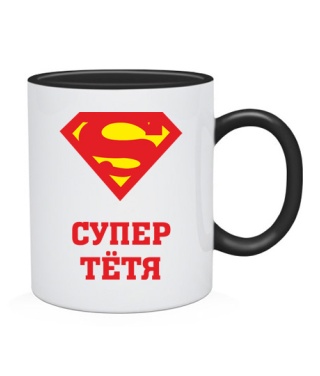 Чашка Супер тетя