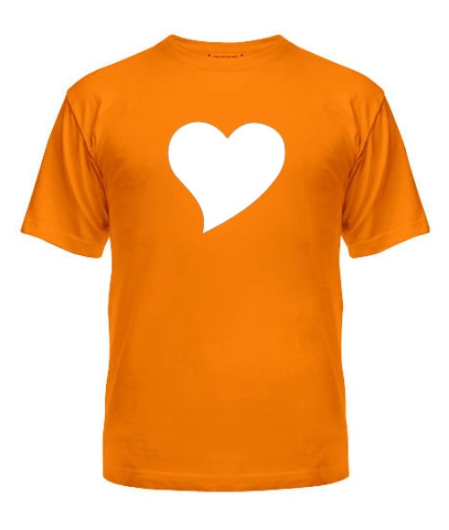 Чоловіча футболка Серце Варіант №8