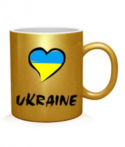 Чашка арт Сердце Ukraine