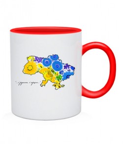 Чашка Квітуча Україна