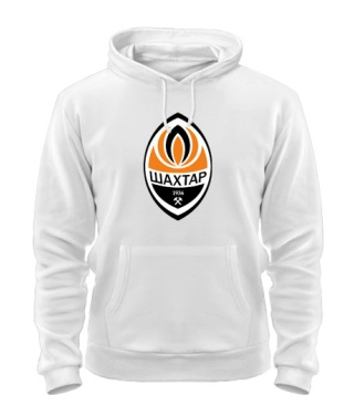 Толстовка-худі (Білий XXL) Шахтар