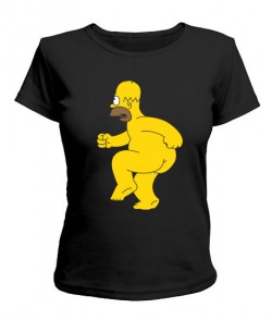 Жіноча футболка Сімпсони Варіант №3
