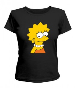 Жіноча футболка Сімпсони Варіант №4