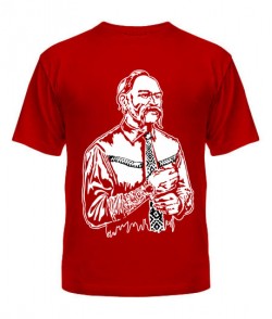 Чоловіча футболка (червона М) Іван Сірко