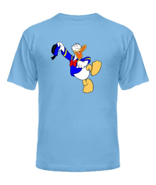 Мужская Футболка Дональд Дак Вариант №1