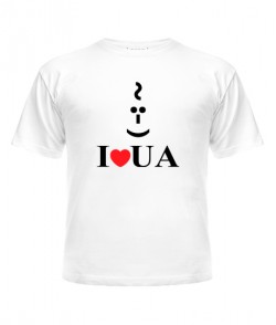 Дитяча футболка Смайл I love UA