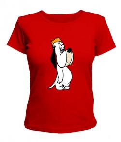 Женская футболка Собачка Друпи